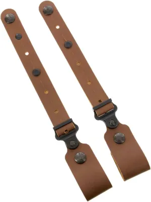 Galco Horizontal Shoulder System Tie Down Set 2.0 for Galco Miami Classic, Miami Classic II, Parabellum 2.0 and Jackass Rig Shoulder Systems - Full Grain Leather, Ambidextrous