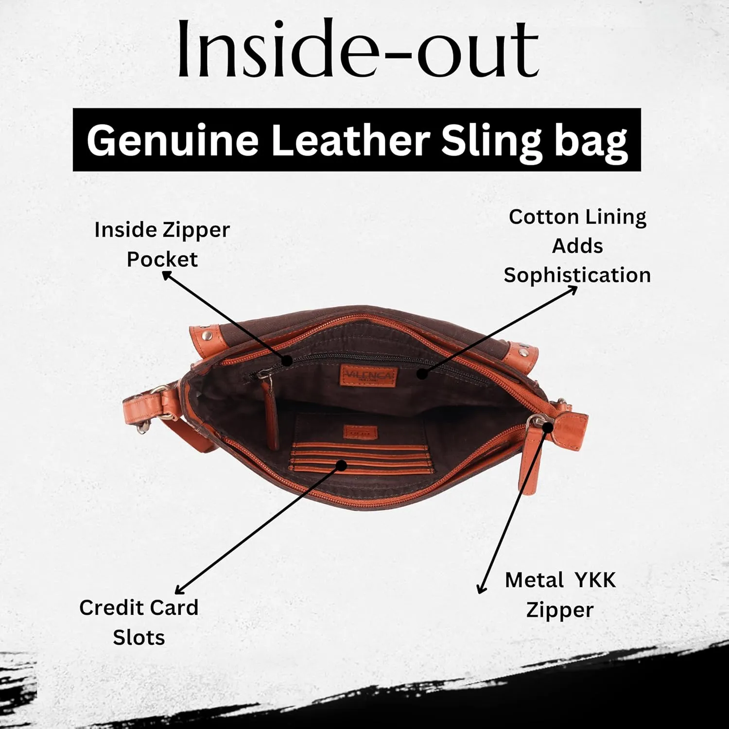 Genuine Italian Leather Boho Studded Crossbody Shoulder Bag - Stylish, Durable, & Perfect for Everyday Use for women