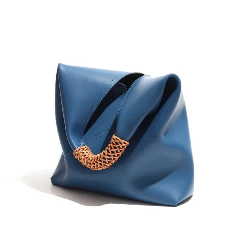 Genuine Leather Hobo Bag for Elegant Events