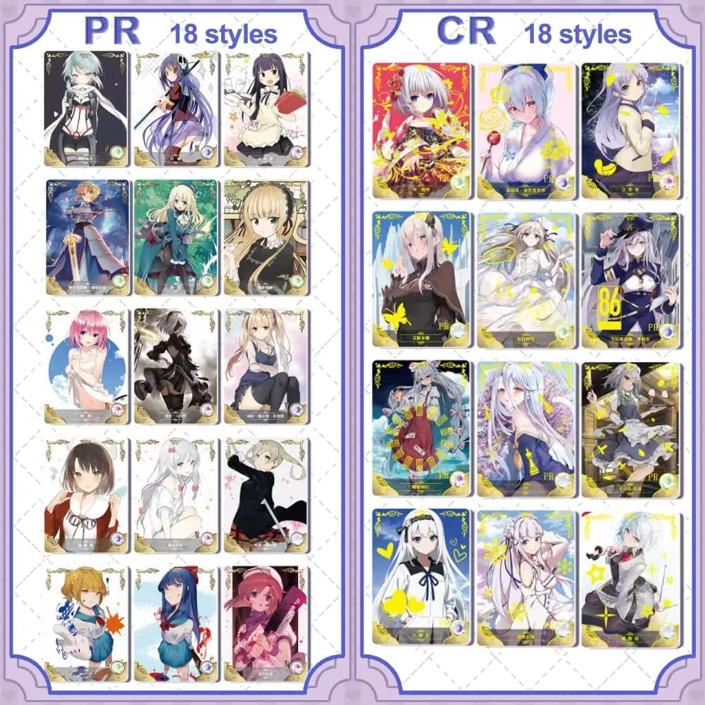 Goddess Story Booster Box Goddess Story Waifu Series TCG Anime Girl Collection Trading Cards (NS2-11)