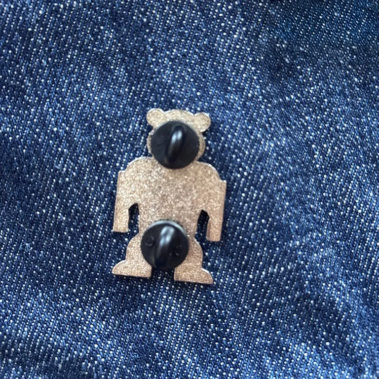 Grizz the Bear Pin