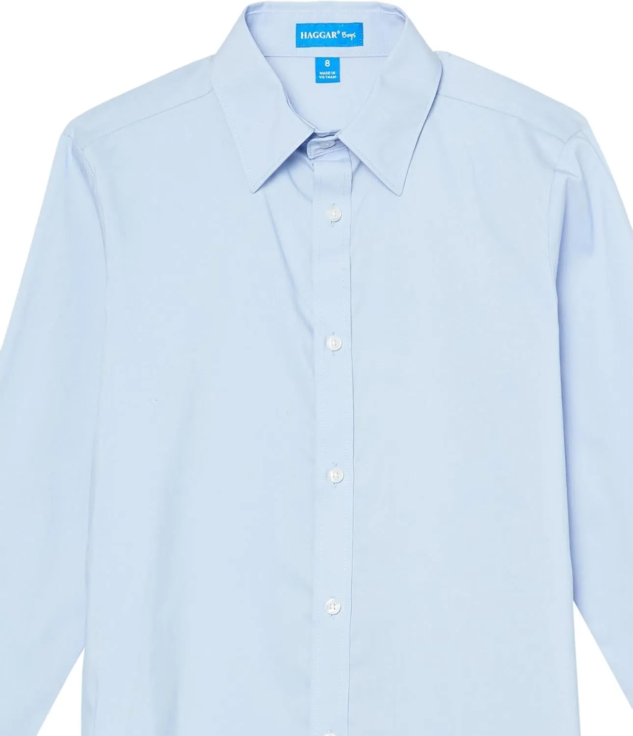 Haggar Boys' 4-Piece Suit, Dress Shirt & Tie Set