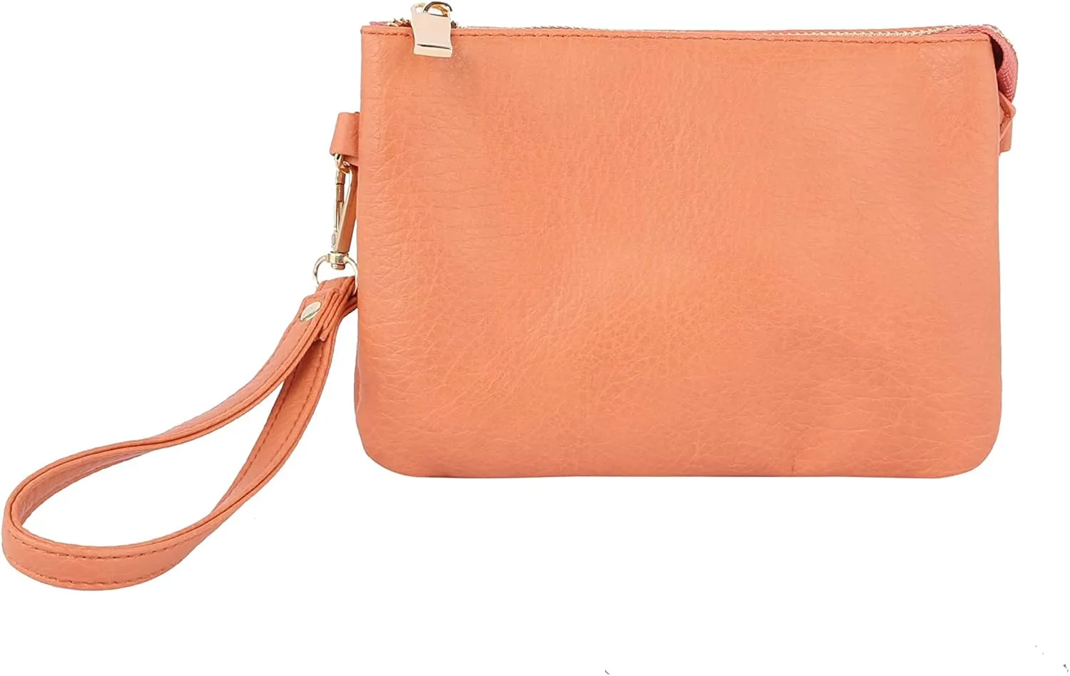 Handbag Republic Fashion Triple Compartment Crossbody Wristlet Bag by Calin Collection