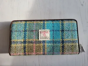 Harris Tweed Staffa Long Zip Purse