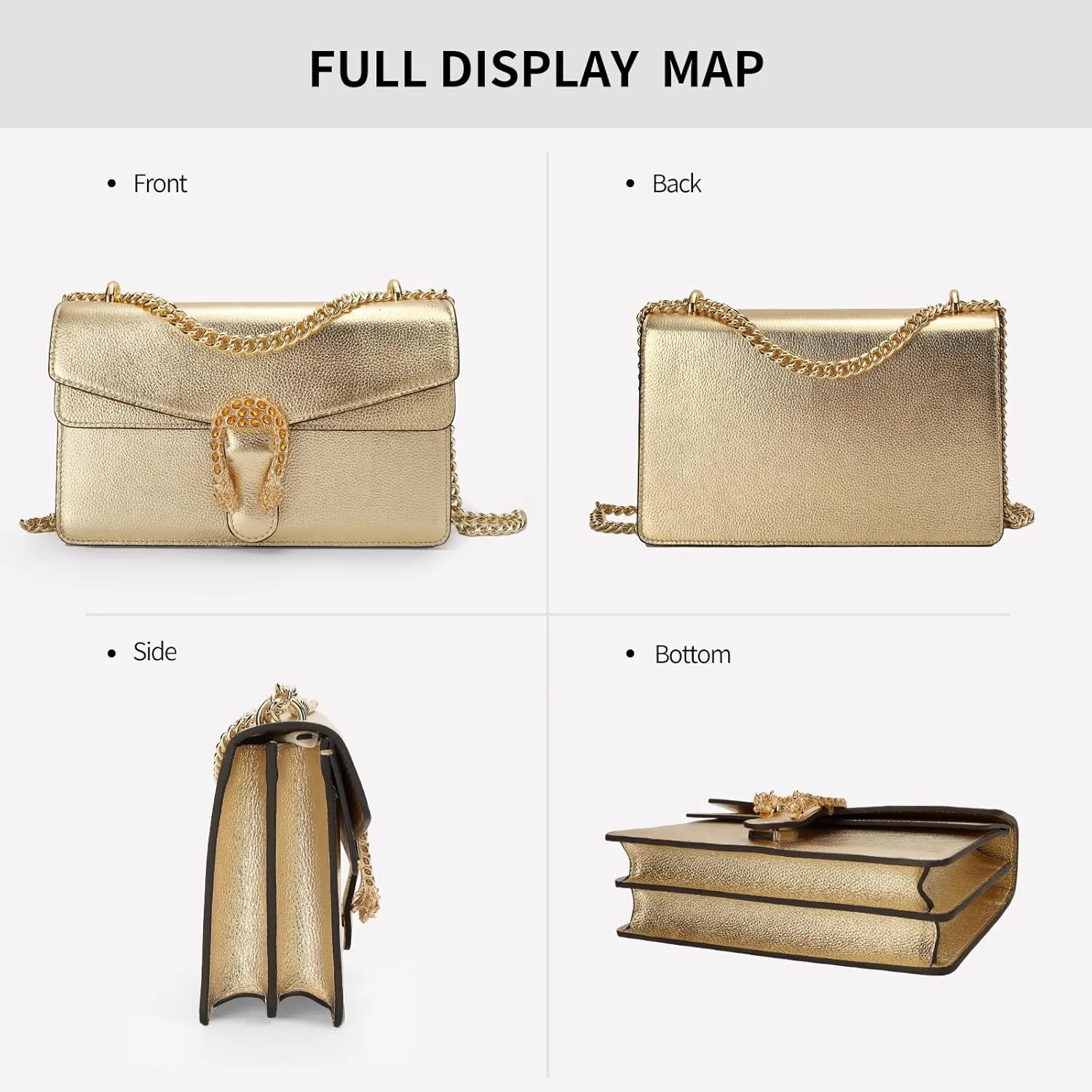 High-End Genuine Leather Shoulder Bag for Women, Stylish Handbag for Ladies, Refined Tote Purse, Crossbody Bag