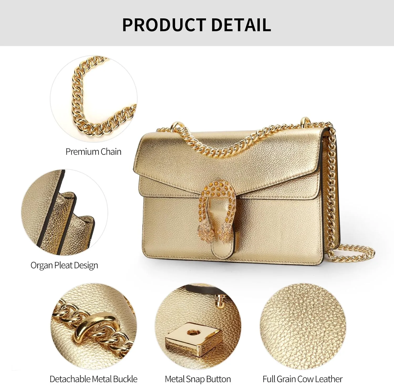 High-End Genuine Leather Shoulder Bag for Women, Stylish Handbag for Ladies, Refined Tote Purse, Crossbody Bag