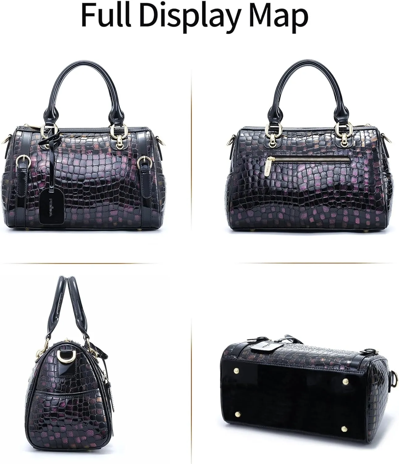 High-End Genuine Leather Shoulder Bag for Women, Stylish Handbag for Ladies, Refined Tote Purse, Crossbody Bag