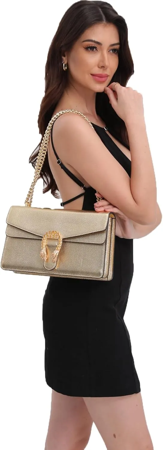 High-End Genuine Leather Shoulder Bag for Women, Stylish Handbag for Ladies, Refined Tote Purse, Crossbody Bag