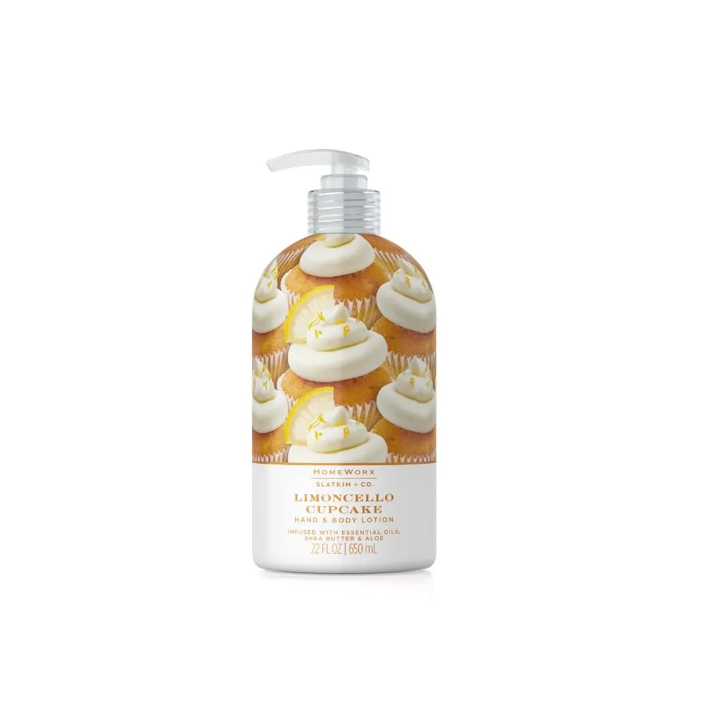 Homeworx by SLATKIN   CO. 22 fl oz. Body Lotion- Limoncello Cupcake