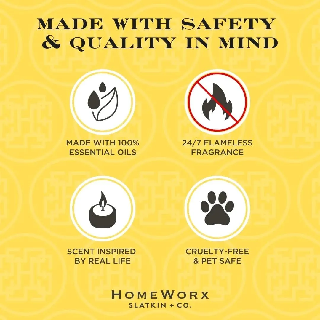 HomeWorx by SLATKIN   CO. Limoncello Cupcake Reed Stick Diffuser