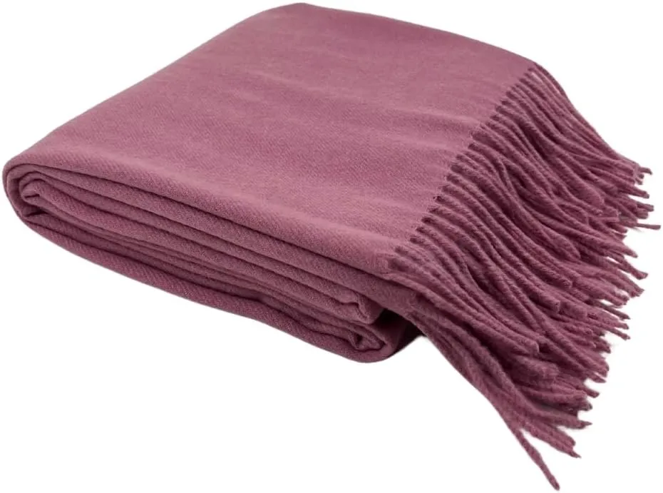 Humble Hilo Soft Wool Scarf or Shawl, Large Winter Wrap Pashmina 74 x 27
