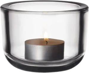 iittala 1026846 Candle Holder, Valkea, Clear, Approx. φ3.3 x H2.4 inches (85 x 60 mm)