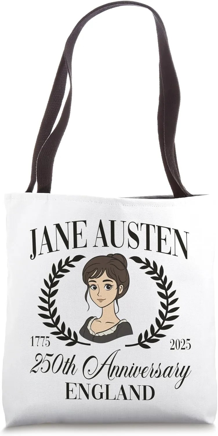 Jane Austen Pemberley 250th Anniversary Pride And Prejudice Tote Bag