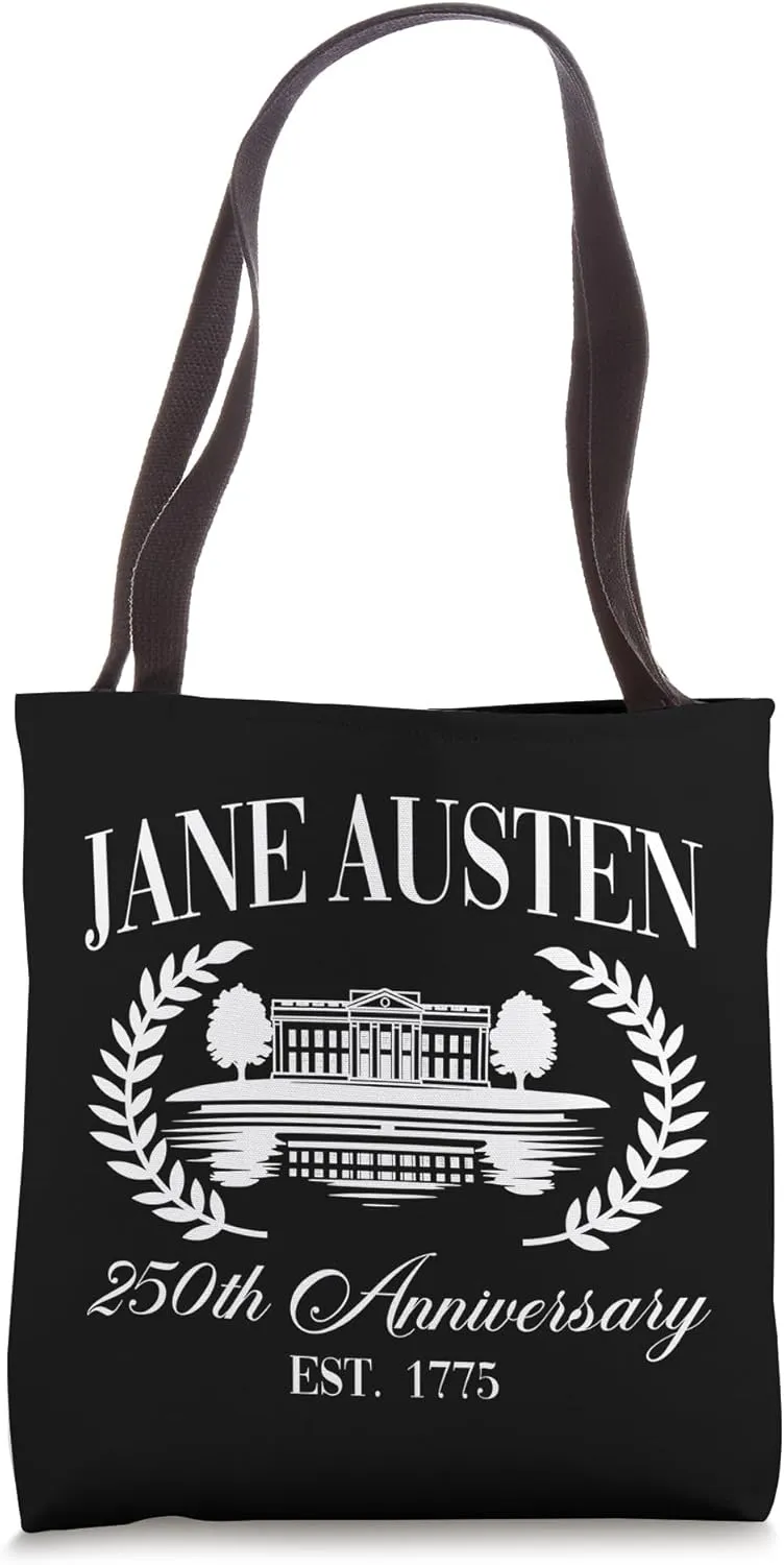 Jane Austen Pemberley 250th Anniversary Pride And Prejudice Tote Bag