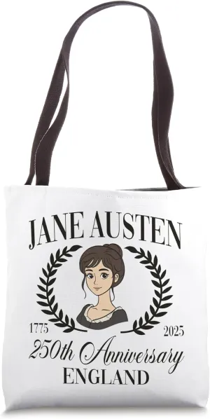 Jane Austen Pemberley 250th Anniversary Pride And Prejudice Tote Bag