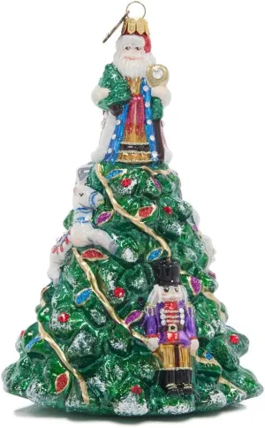 Jay Strongwater Decorated for Christmas Ornament - SDH20076-250