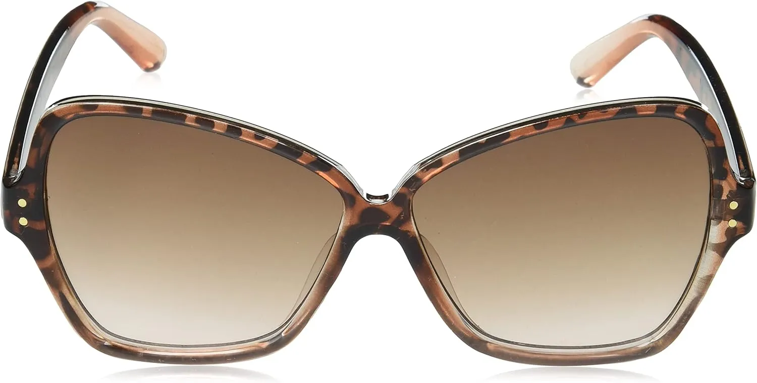 Jessica Simpson Women's J5393 Timeless and Elegant Vintage Oval Sunglasses