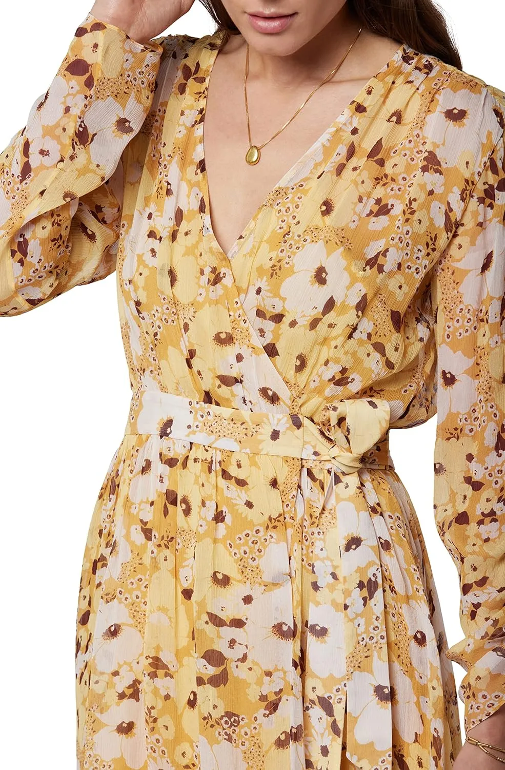 Joie Women's Clara Dress in Amber Gold Multi