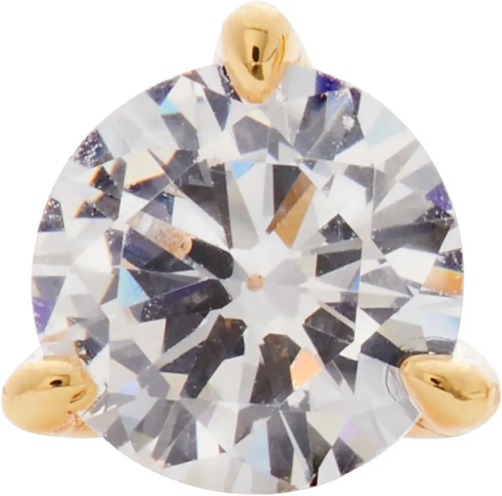 Kate Spade New York Brilliant Statements Mini Trio Prong Studs