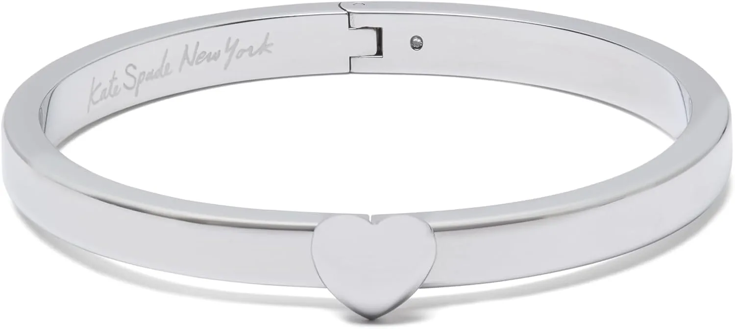 kate spade new york Set In Stone Hinged Bangle - Durable Stainless Steel Construction - Cubic Zirconia