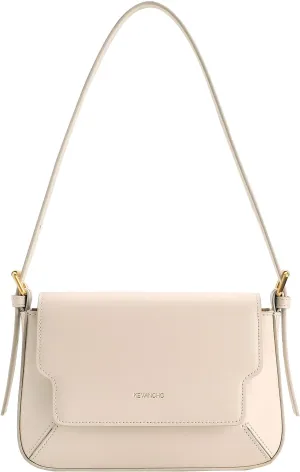 KEVANCHO Leather Shoulder Bag for Women, Women's Fashion Handbags Tote Clutch Bag with Zipper, Gifts for Her