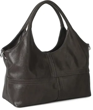 KOGTLA Vegan Leather Purses for Women with Detachable Satchel Strap, Ladies Handbags, Tote Hobo Bags with Top Handle