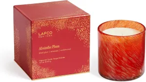 LAFCO New York 2024 Holiday Signature Candle, Absinthe Plum - 15.5 oz - 90-Hour Burn Time - Reusable, Hand Blown Glass Vessel - Made in The USA