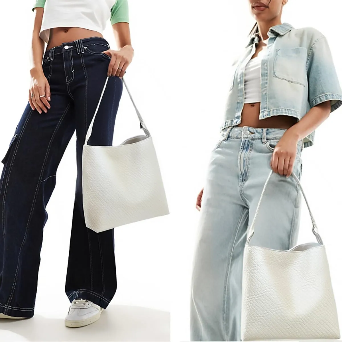 Large Woven Tote Bag for Women Top-handle Shoulder Bag Hobo Bags Soft Vegan Trendy Handbag Purse Lightweight Underarm