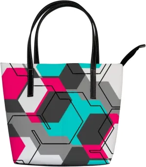 Leather Handbags Women's Crossbody Handbags Work Tote Bags for Women Coach Handbags Tote Bag with Zipper.