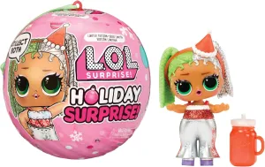 L.O.L. Surprise! Holiday Surprise!- Miss Merry- with Collectible Doll, 8 Surprises, Holiday Theme, Collectible Dolls, Limited Edition- Great Gift for Girls Age 3 
