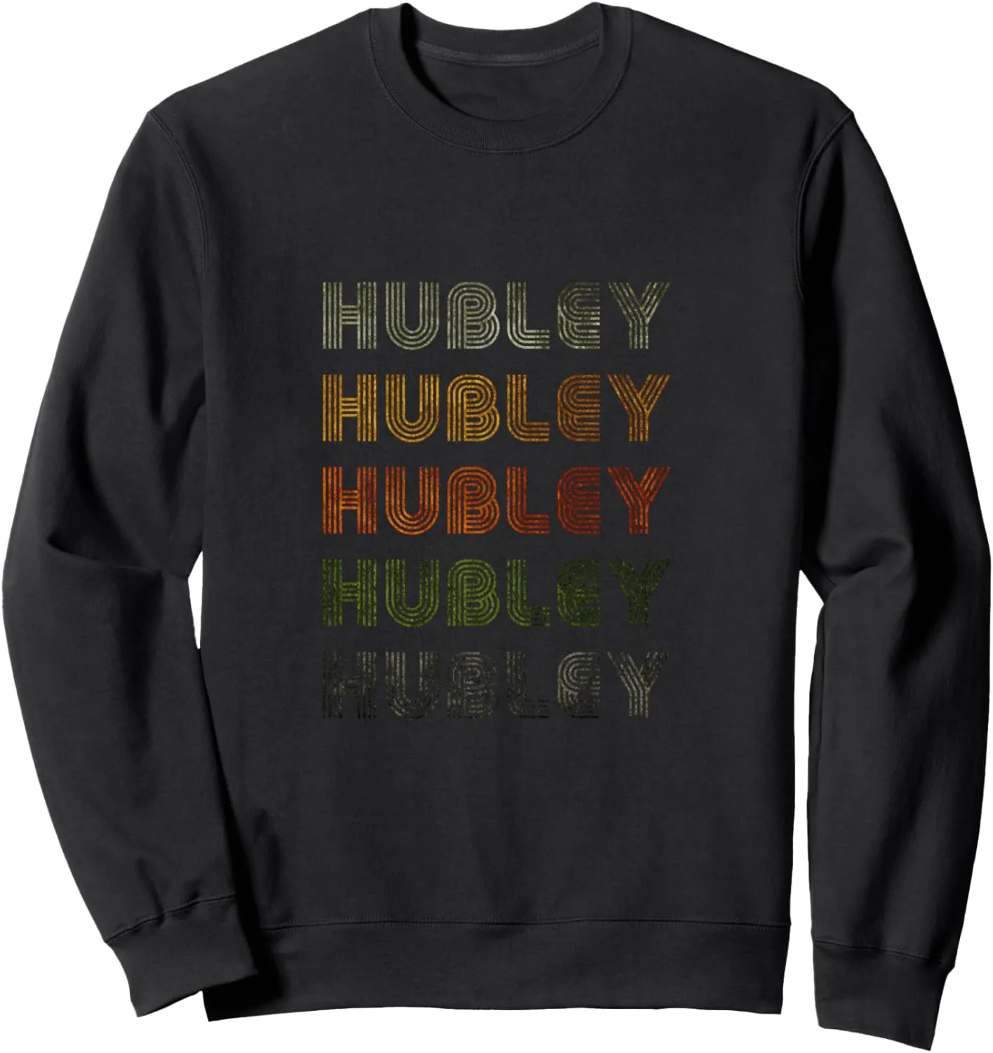 Love Heart Hubley Tee Grunge Vintage Style Black Hubley Sweatshirt