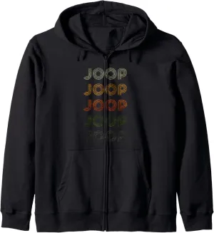 Love Heart Joop Tee Grunge Vintage Style Black Joop Zip Hoodie