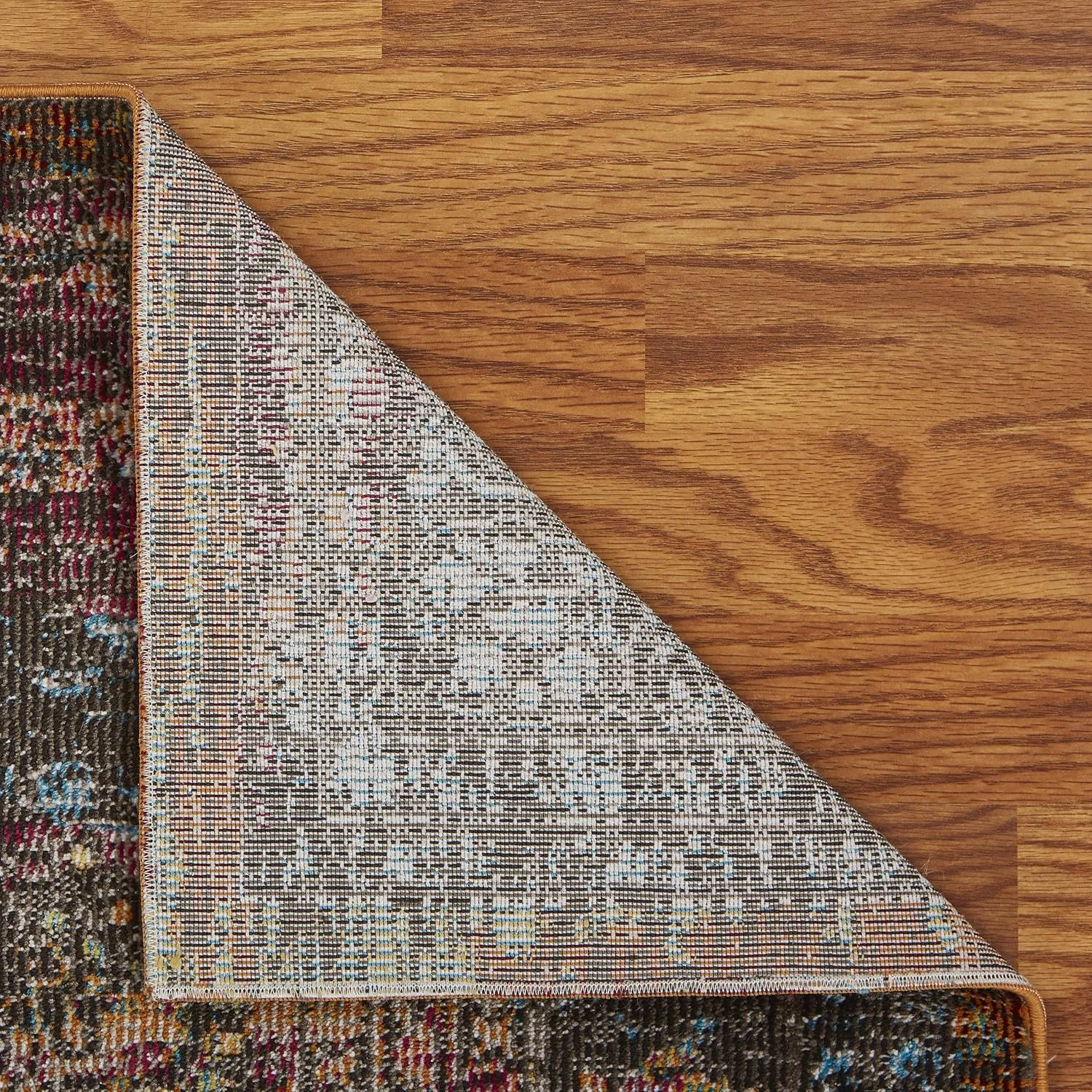 LR Home Gala Collection Area Rug, 8' x 10', Turquoise Multi