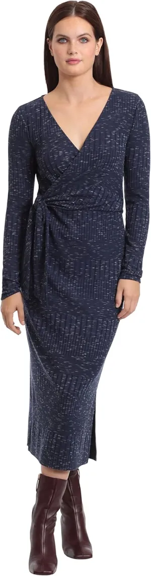 Maggy London Women's Sweater Knit Midi Dress