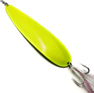 Magnum Flutter Spoon Jigging Lures, 8-9 Inch Large Hard Metal Sinking Trolling Casting Striper Fishing Spoon Baits for Striped Bass, Salmon, Walleye, Saltwater, Freshwater, Deep Sea Fishing