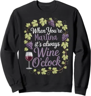 MARTINA Personalized Women's Gift Custom MARTINA Sweatshirt