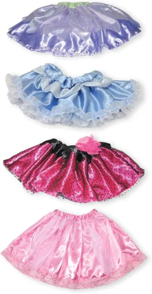 Melissa & Doug Role Play Collection - Goodie Tutus! Dress-Up Skirts Set (4 Costume Skirts)