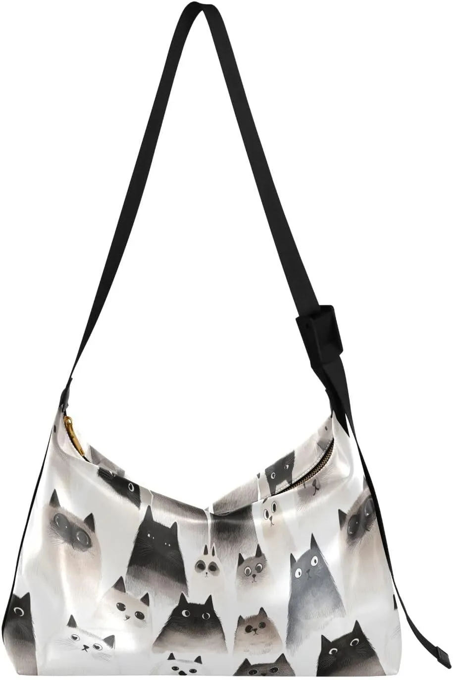 Men Purse Crossbody Beauty Womens Bags Crossbody Sport Sling Bag Chic Savannahcats Teal