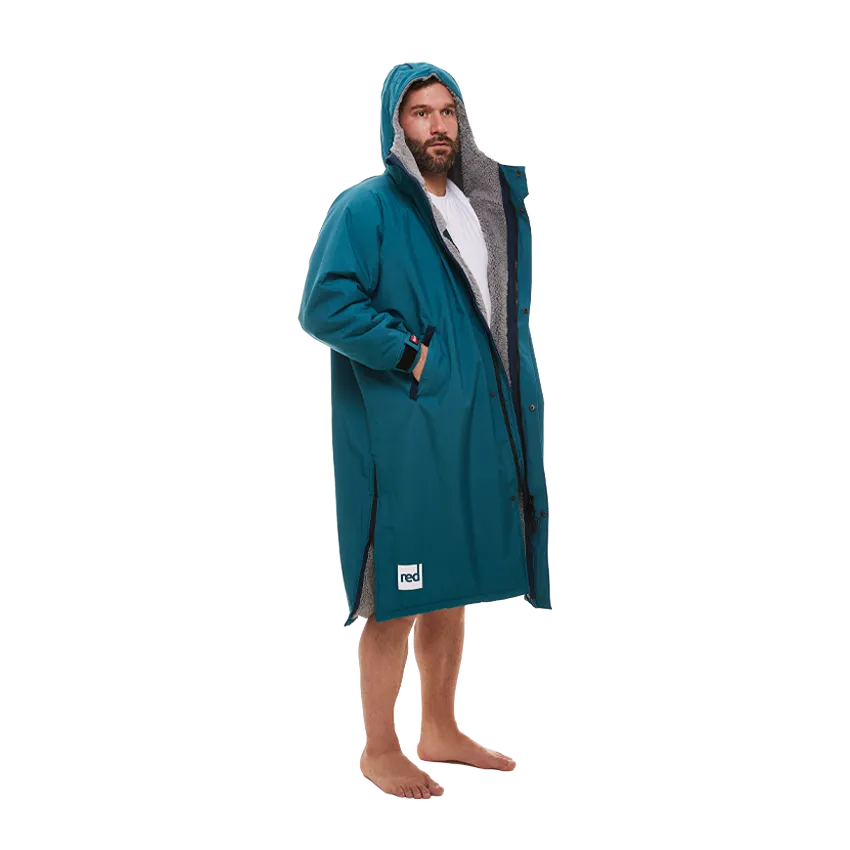 Men's Long Sleeve Pro Change Robe EVO - Teal