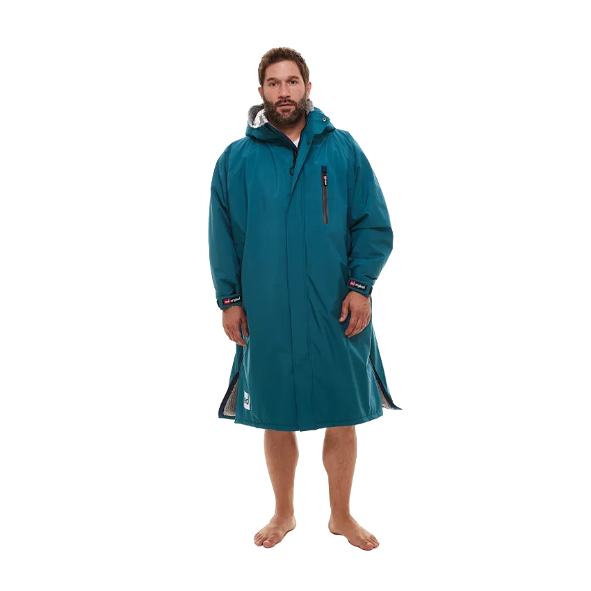 Men's Long Sleeve Pro Change Robe EVO - Teal