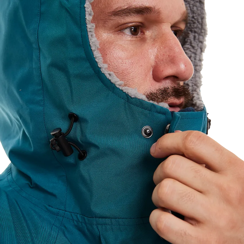 Men's Long Sleeve Pro Change Robe EVO - Teal