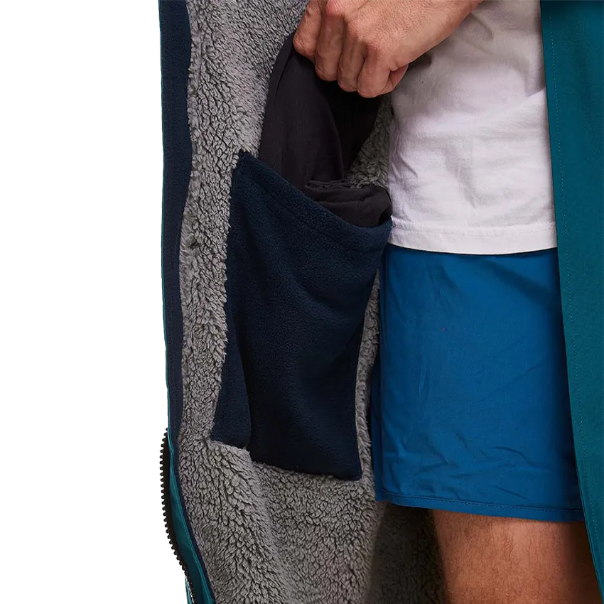 Men's Long Sleeve Pro Change Robe EVO - Teal