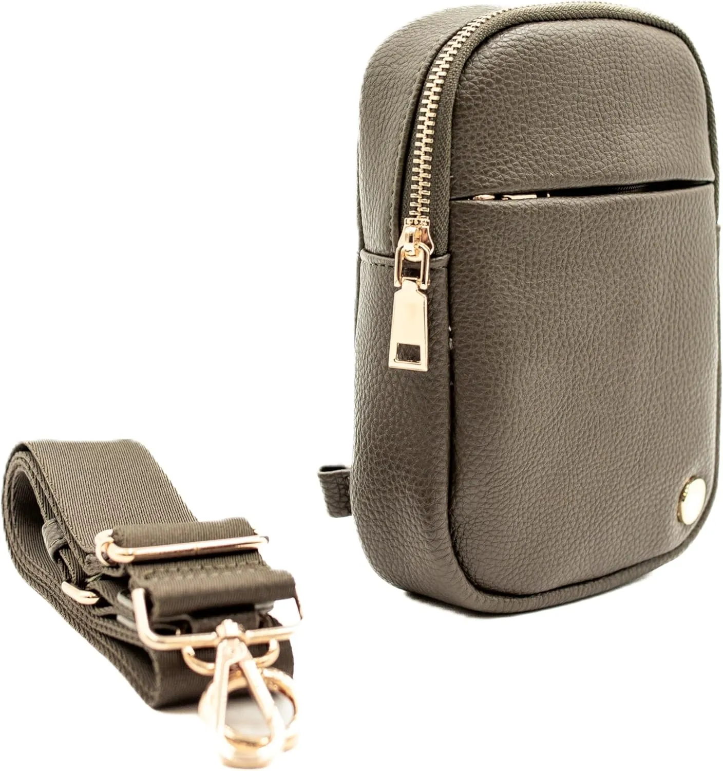 Modern Chic Crossbody Bags for Women - Bridget Sling Crossbody Purse, Vegan Leather Shoulder Sling Bag for Travel & Fashion