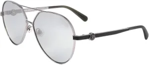 Moncler Sunglasses ML 0263 Vizta 14Q Matte Black, Green, Silver/Greensilver Mi