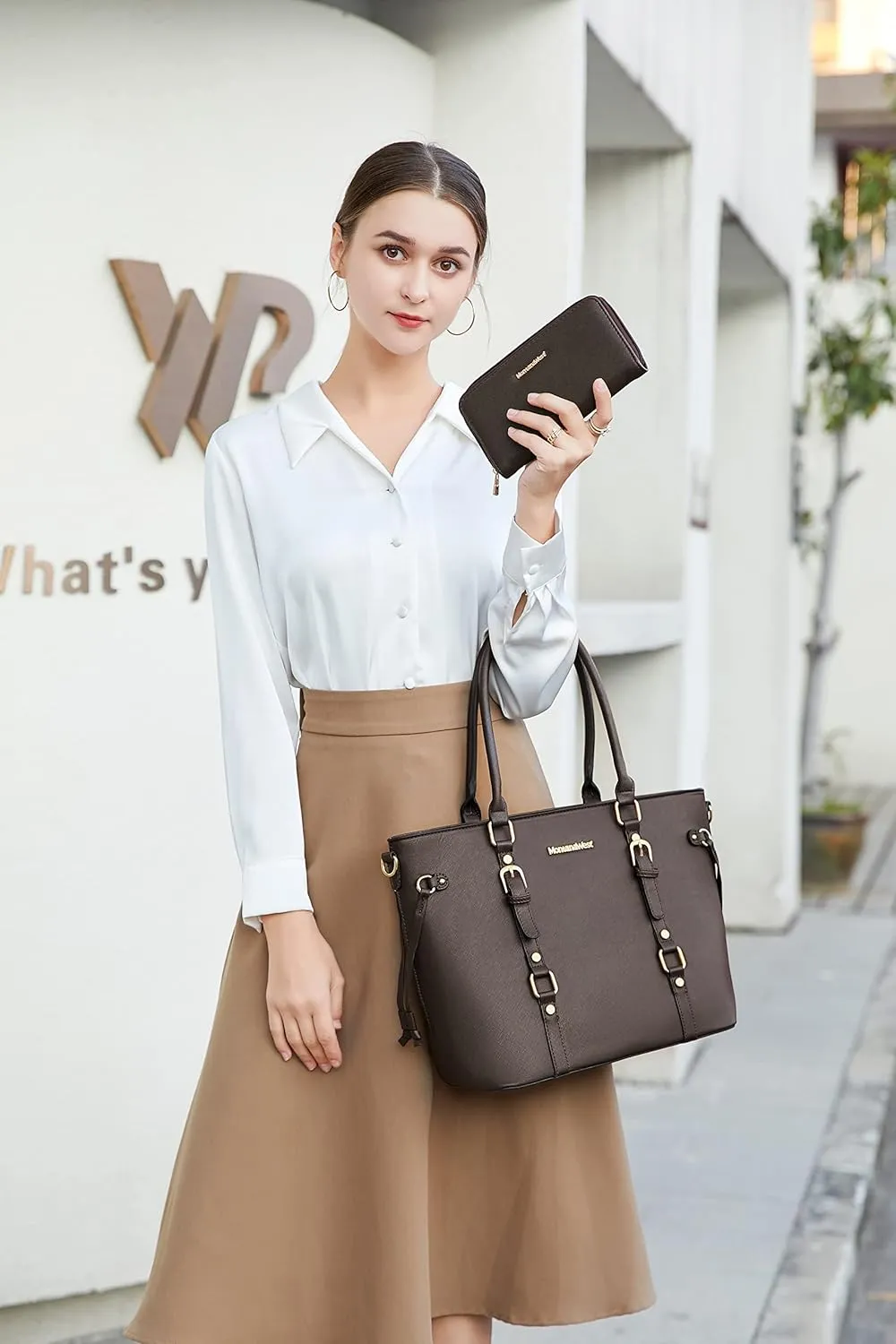 Montana West 3PCS Purses for Women Tote Bag and Wallet Set Shoulder Satchel Handbags