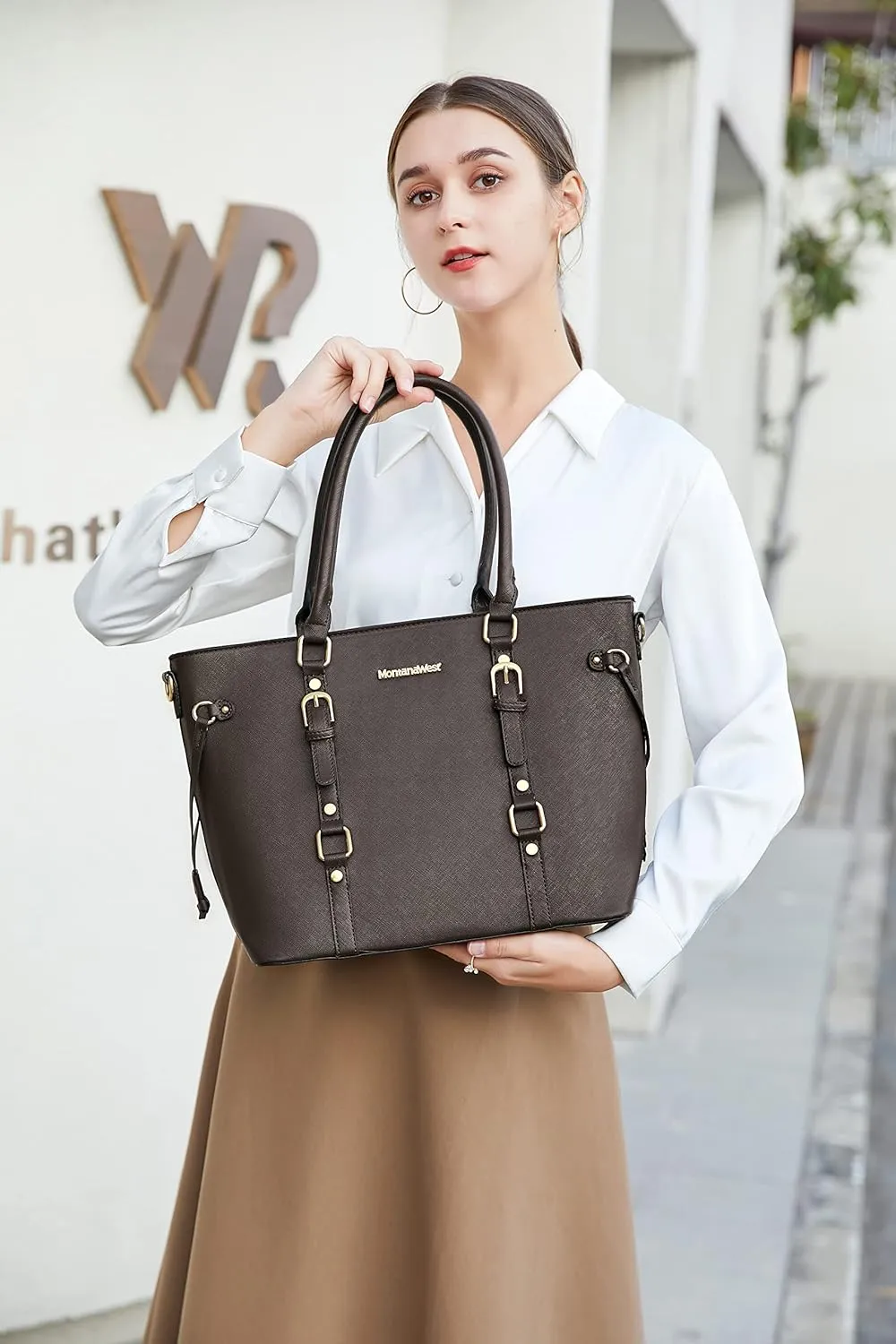 Montana West 3PCS Purses for Women Tote Bag and Wallet Set Shoulder Satchel Handbags