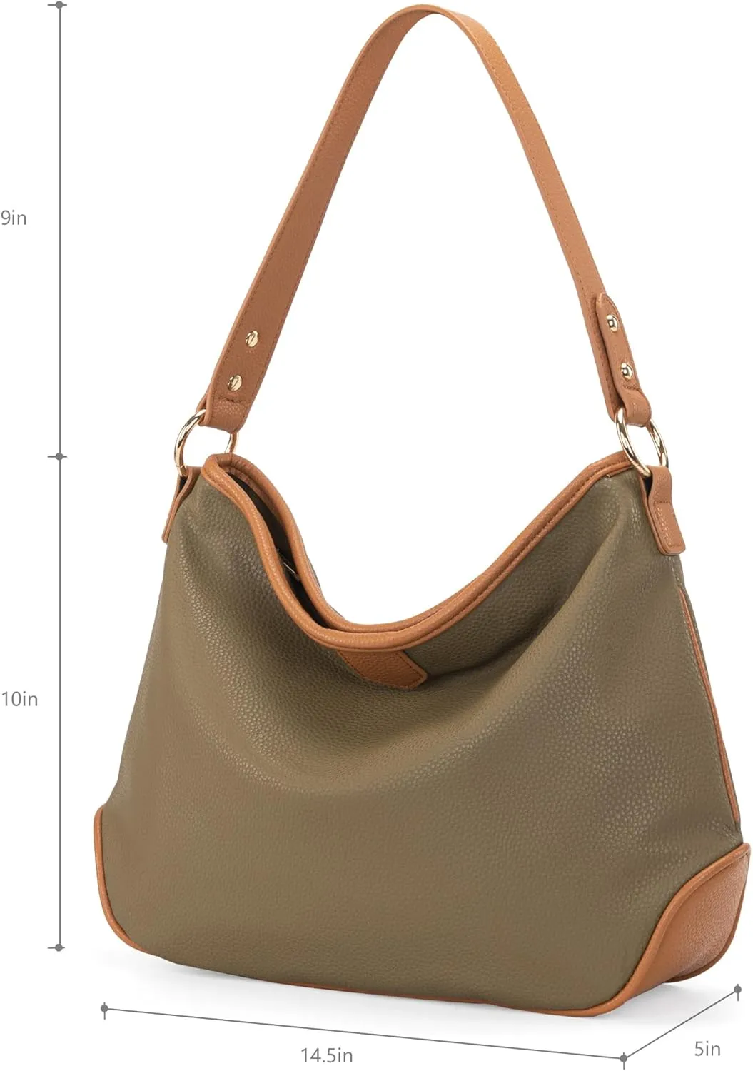 Montana West Medium Hobo Bags for Women Purses and Handbags Classic Top Handle Shoulder Satchel Bags