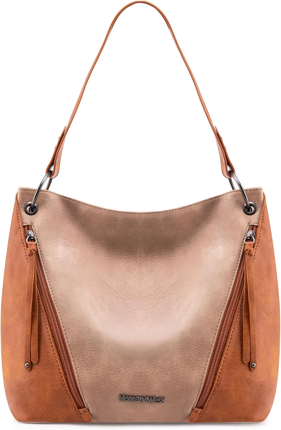 Montana West Purses for Women Hobo Shoulder Handbags with Zipper