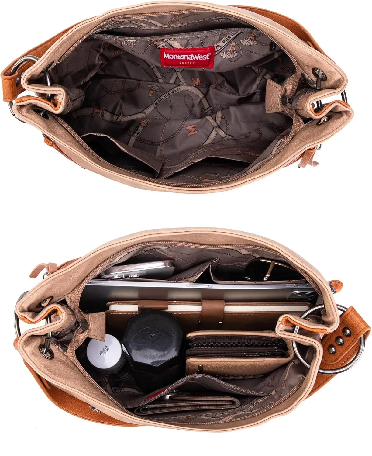 Montana West Purses for Women Hobo Shoulder Handbags with Zipper