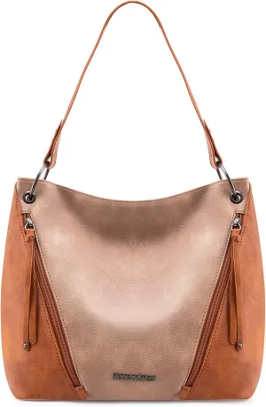 Montana West Purses for Women Hobo Shoulder Handbags with Zipper